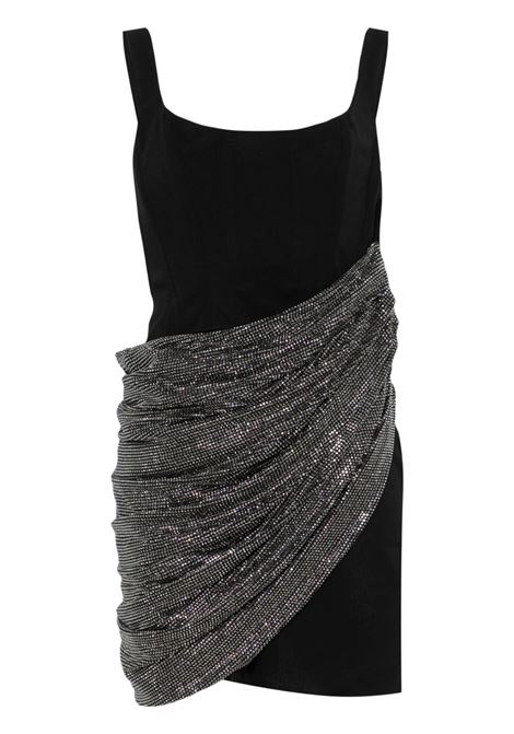 Black crystal-embellished mini dress Giuseppe di Morabito - woman